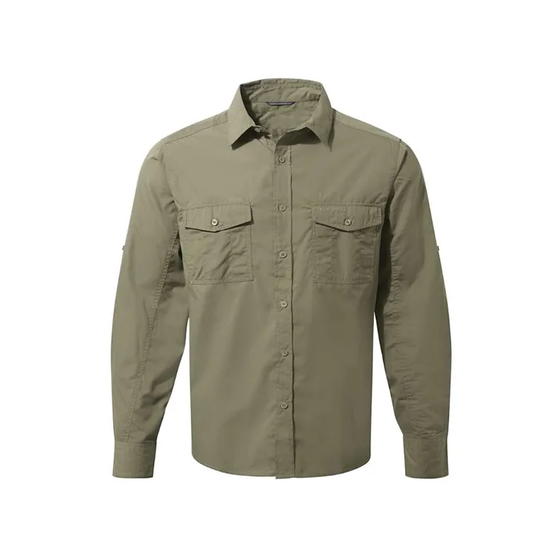 2024 Wholesale 100% Polyester Customized Breathable Multifunctional Button Fishing Shirt