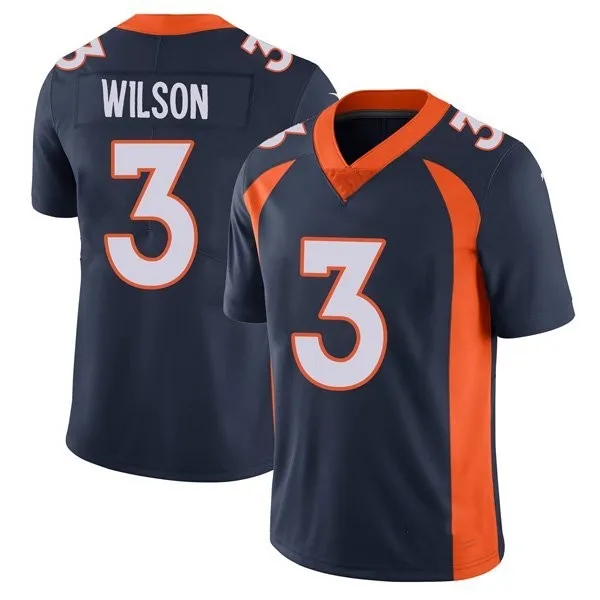 2022 New Stitched American Football Jersey#3 Russell Vapor Limited american football jersey custom