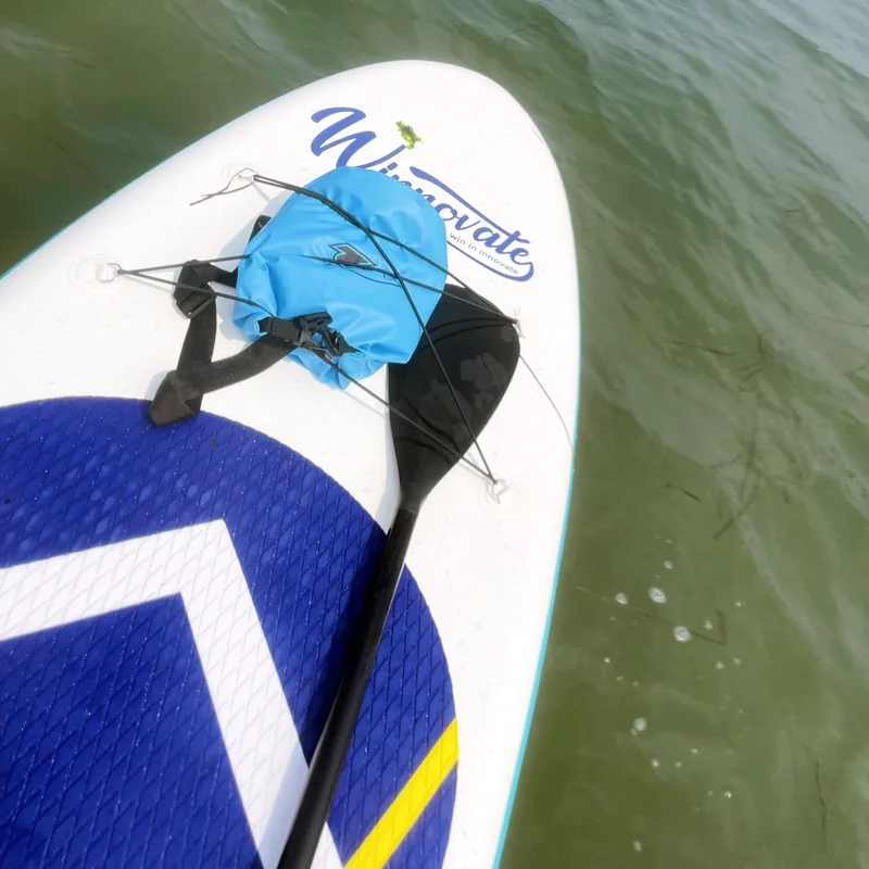 Wood Grain Stand Up Paddle Board Inflatable SUP Board Ultra-Light Inflatable Paddle Boards Non-Slip Deck Pad & Accessories