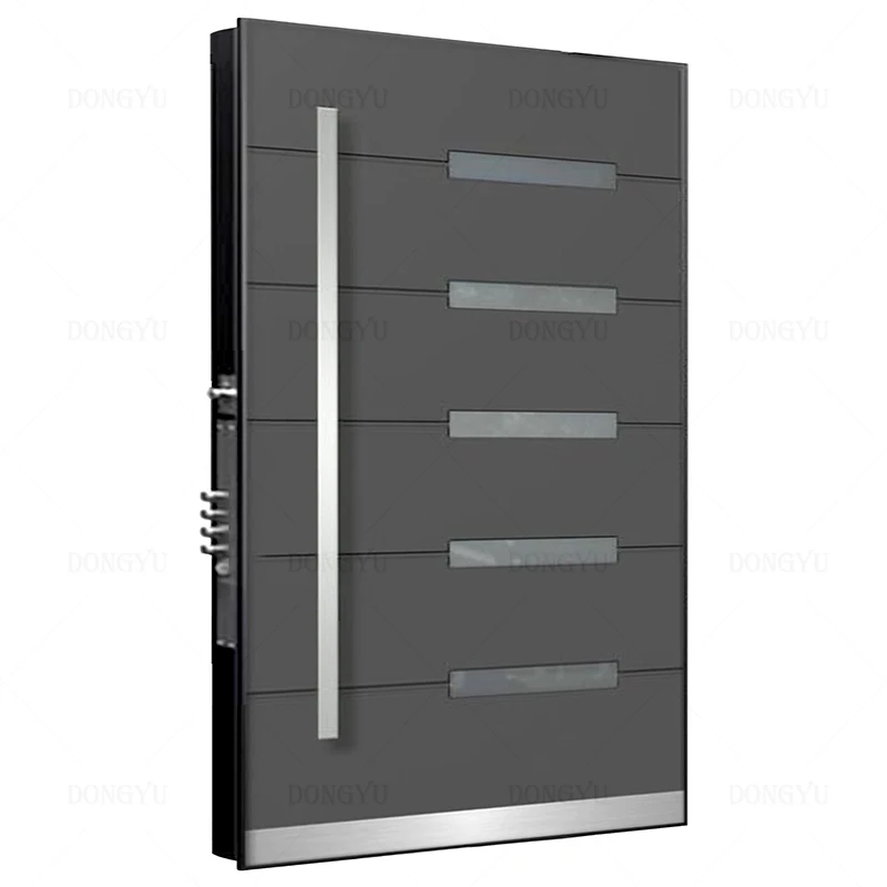 Revamp Your Home Entrance with High-End Stainless Steel Pivot Doors and Security Solutions
