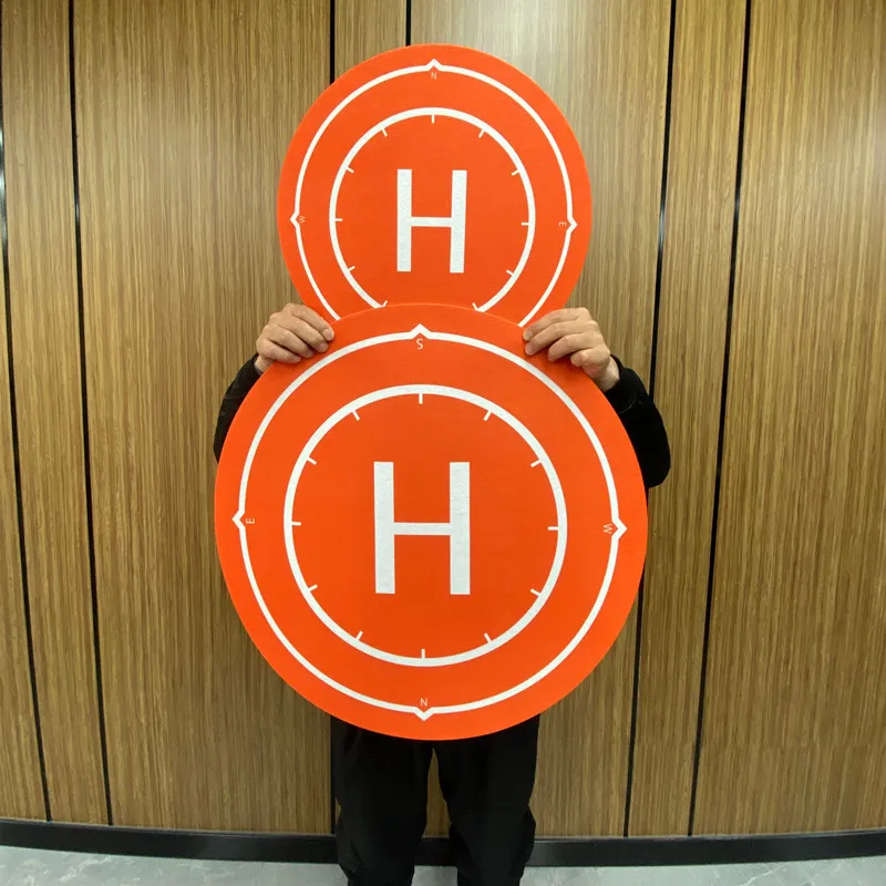 Drone landing Pad 40CM 60CM drone coordinate pad apron foldable Waterproof double sides drone landing pad