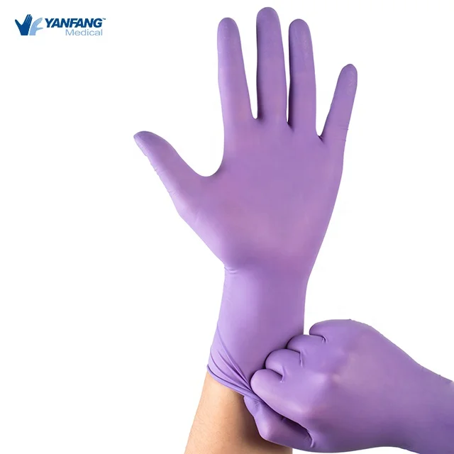 Disposable Nitrile Powder Free Top Safety Gloves Manufacturer Examination Medical Nitrile Gloves