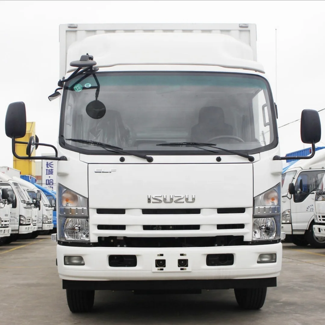 Известный японский бренд ISUZ U 700P 10 тонн грузоподъемность средний грузовой фургон грузовик с закрытой коробкой