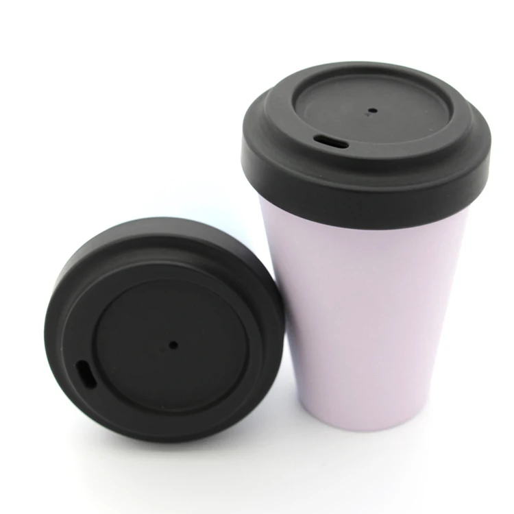 Biodegradable wholesale organic premium reusable pla takeaway coffee cups mug