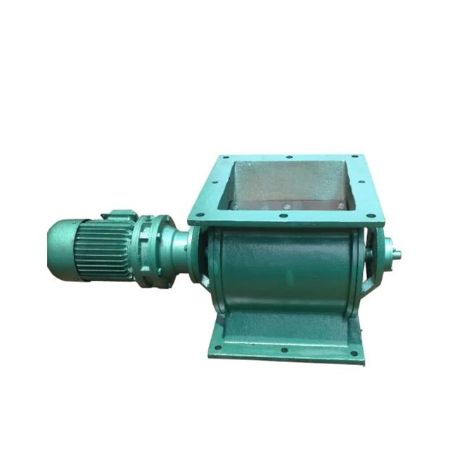Coal rotary valve airlock feeder casting air lock valves