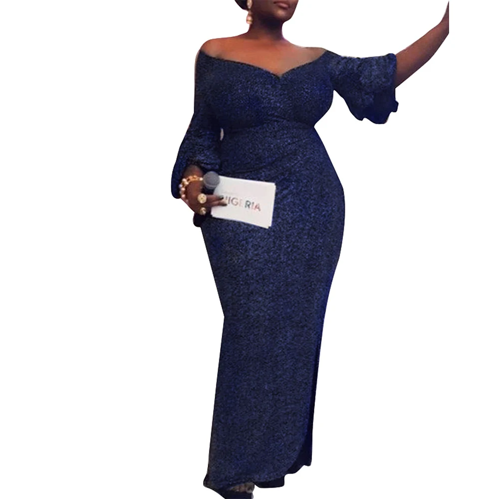 Внешняя торговля 2021 женское облегающее платье Yamama с V-образным вырезом для свадьбы подружки невесты выпускного вечера