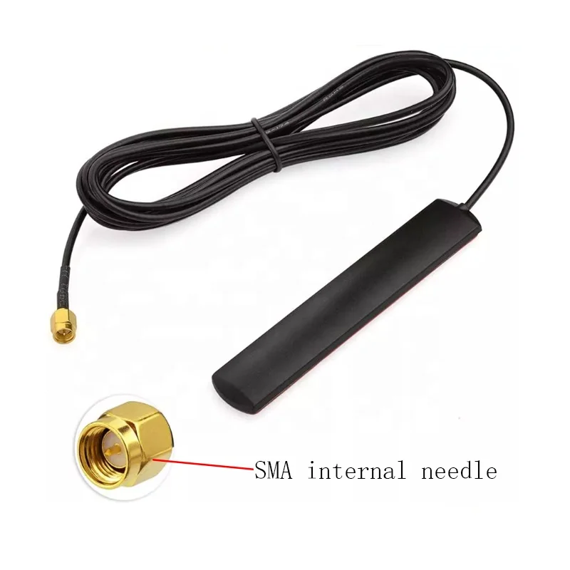 Vehicle navigation wifi antenna 2.4G patch wireless antenna router network card high gain antenna inner screw inner pin