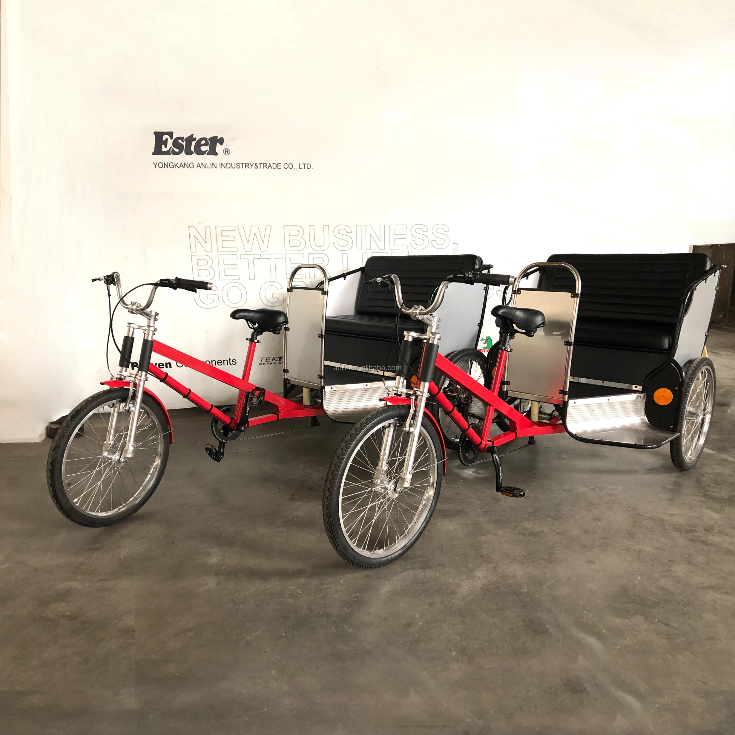 ESTER Electric Rickshaw for Sale Tuk Tuk Brand Parts, Upgrade Parts in 2017