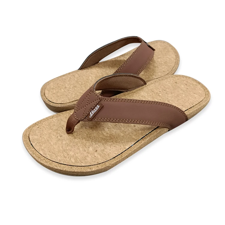 Wholesale Outdoor Fashion Casual Slippers Cork Slides Slippers for Men Flip Flop Slippers