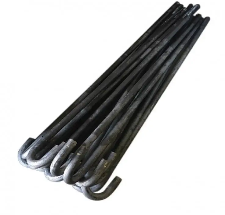 high strength Factory supply foundation bolt with all types zinc plated