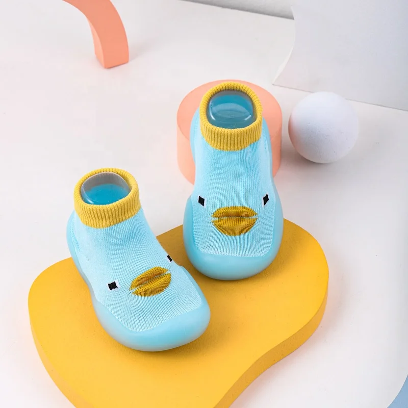 Новые хлопковые Милые 3D Мультяшные животные на заказ органические вязаные для новорожденных детские носки обувь детей