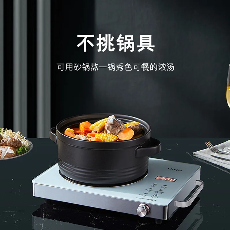 Multi Function High Power  Electric Household Electric Infrared Cooker Induction Cooker Stove OEM Electric Ceramic Black