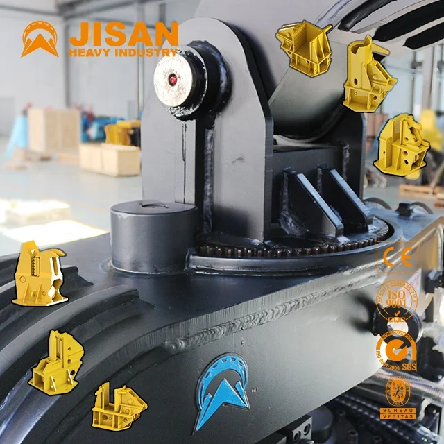 Hydraulic Pile Driver for Excavator Sale 40 Ton Vibratory Pile Hammer Drill Bit Set New Product CE SGS Quality OEM ODM Service