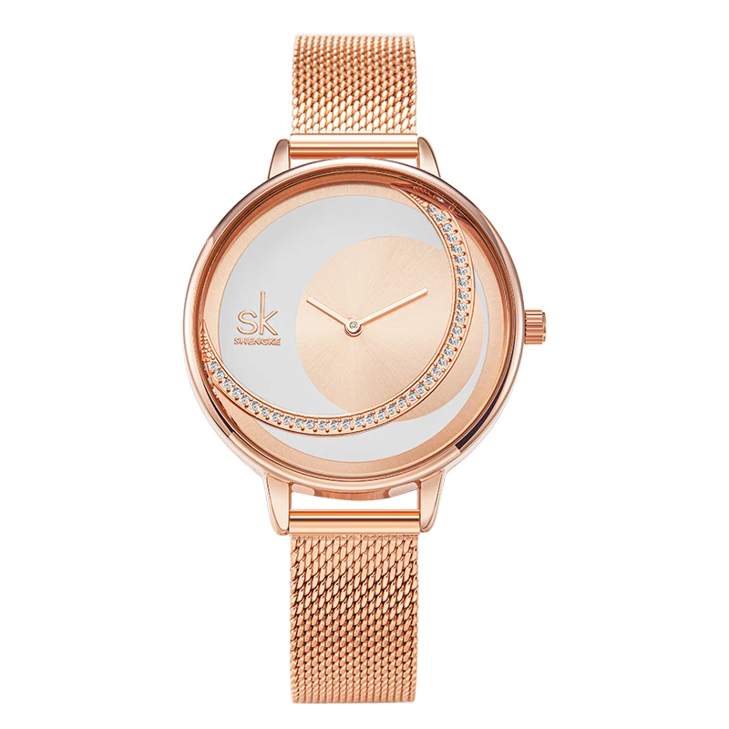 customized Wholesale Factory Direct Luxury Watch Women Stainless Steel Waterproof Watch