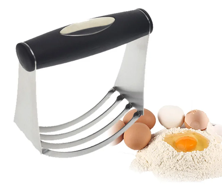 Stainless Steel Handheld Blade Metal Baking Cutter Pastry Tools Dough Whisk Mixer Blender Flour Blender good quality