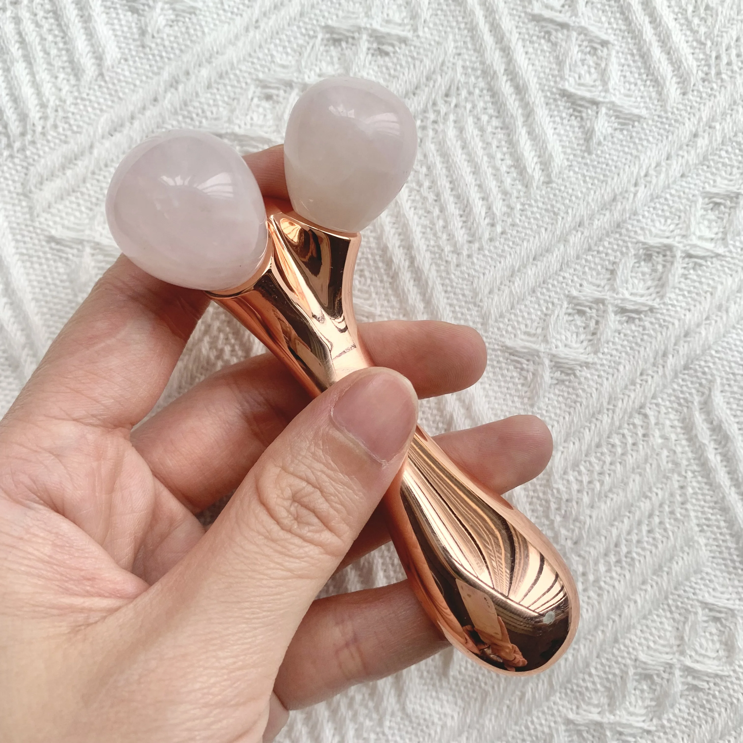 Skin care tool 3D Y shape massage roller face and neck lifting slimming massager for wrinkles remover