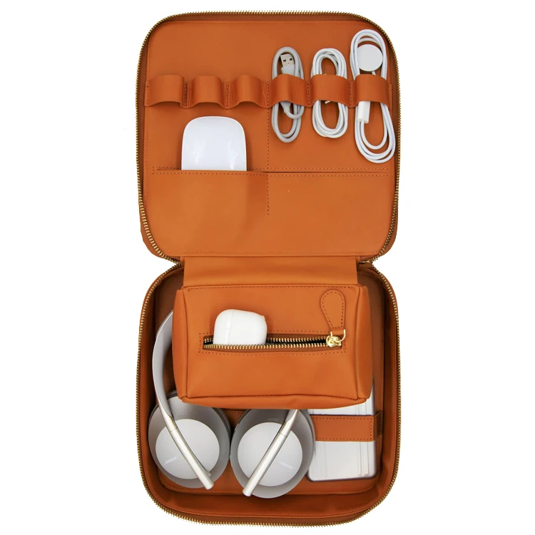 Multifunctional Mouse Headphone Storage Case Bag For Data Cables Travel Bag Tech Organizer Laptop Accessories Organizer