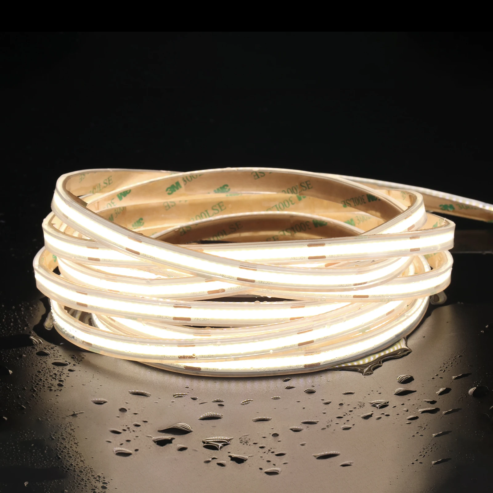 IP20 IP67 IP68 Flexible Waterproof COB Led Strip Light Tira De Luces Led Cheap Led Strip Light