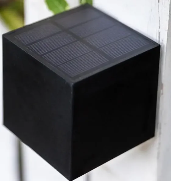 Новый Солнечный окружающий настенный светильник уличный внутренний дворик садовый заборник Сельский бытовой квадрат