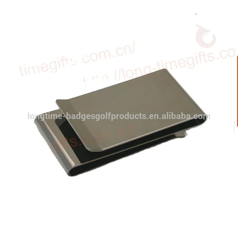 New Design Durable Custom Logo Minimalist Rfid Blocking Metal Man Smart Airtag Wallet Card Holder With Money Clip