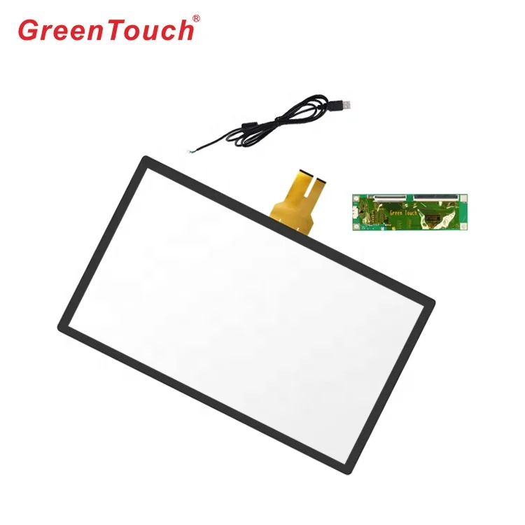 Projected capacitive touch screen 23.6-inch 10-point with EETI USB controller