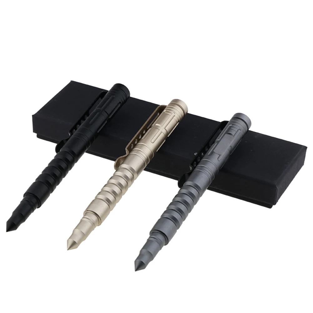 
Outdoor self-defense supplie Pointed defensive pen Multifunctional military pen Self defense broken window Survival Tactical pen 