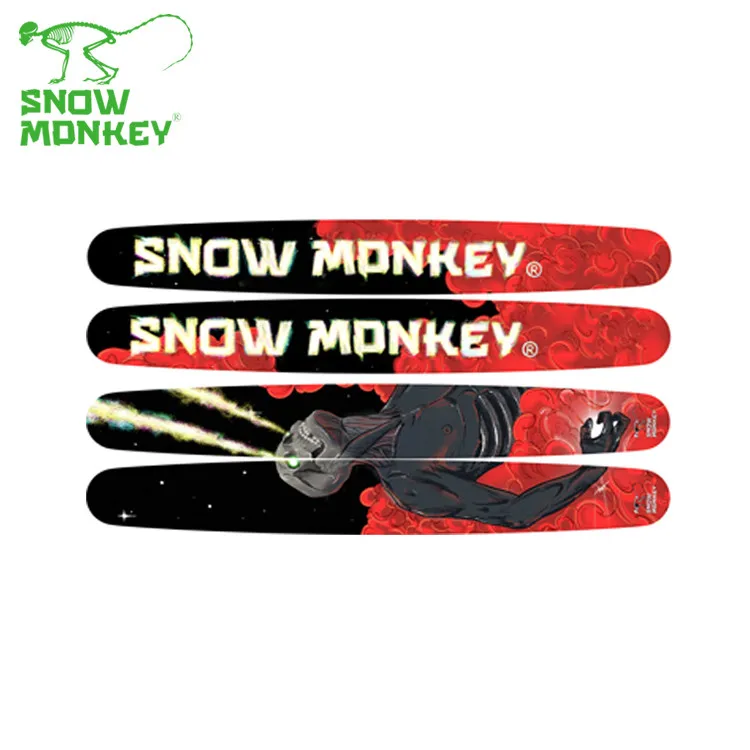 Adult Various Colors Mixed Wood Jibs Blank Training Snowboards Made In China