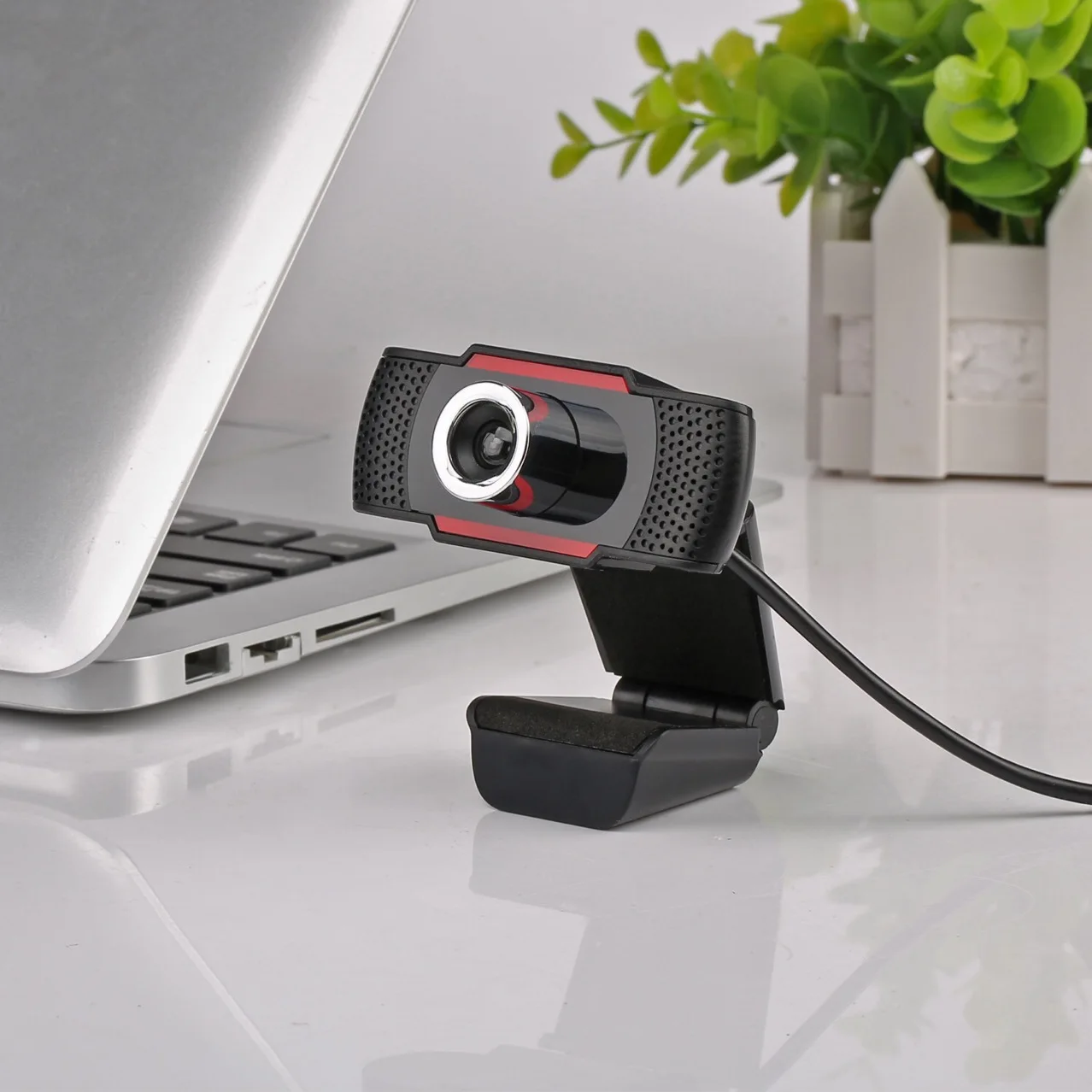 
TiDream 1080P FHD Webcam with Microphone Free Driver Plug and Play Laptop Computer Camera USB Live Video Camera 