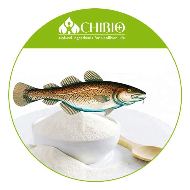 
98% 1500Da Fish Collagen Codfish Tilapia for Building Strong Bones 