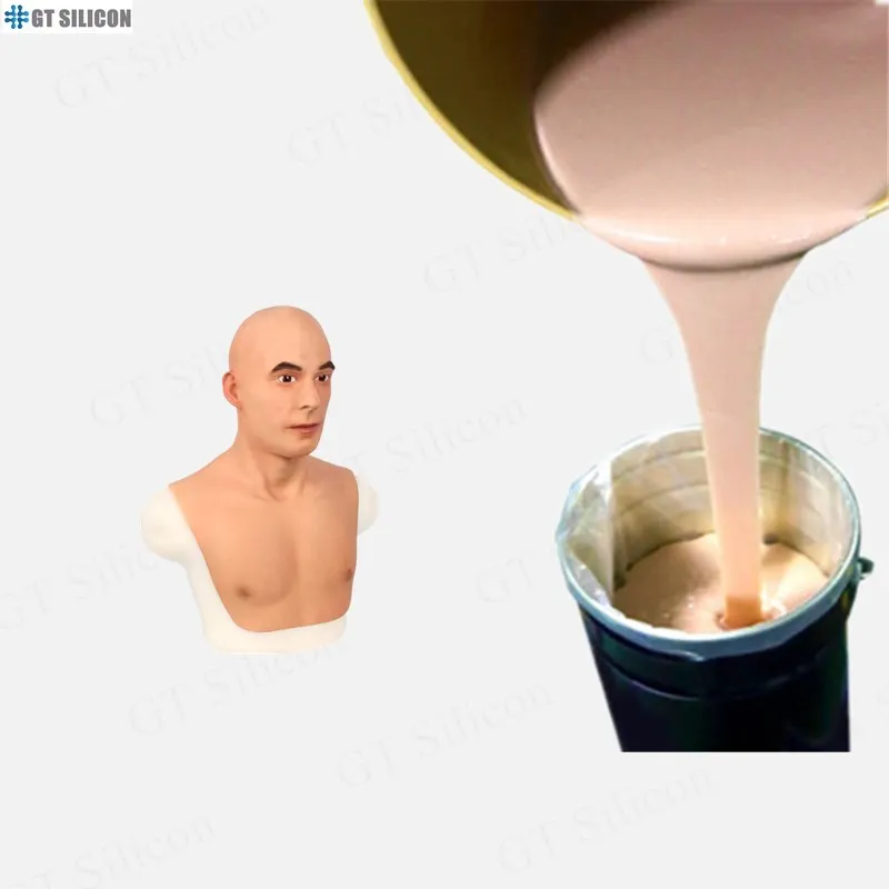 RTV-2 человеческая маска делая дополнение Жидкая силиконовая резина для силиконовые маски для лица