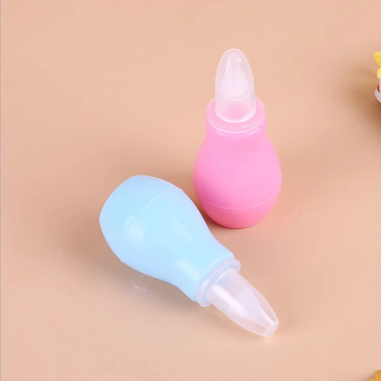 Manual Suction Baby Nose Cleaner Newborn babies Safety Hygienic Vacuum Nasal Aspirator
