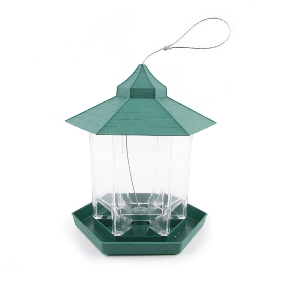 Bird Supplies Wholesale Hanging Large Capacity Parrot Hummingbird Outdoor Automatic Feeding Box