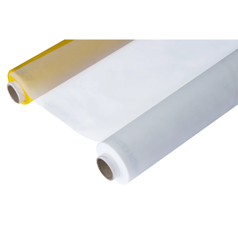 Factory wholesale high quality polyester silk screen printing mesh fabric roll for graphic arts plate-making