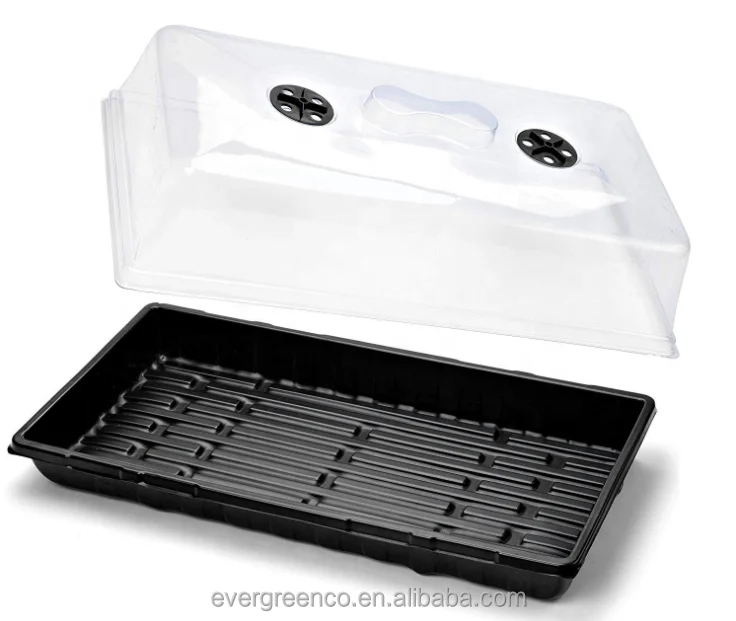flat vegetable seed planting Tray cheap plastic Seed tray for greenhouse and home best quality seeding flat tray