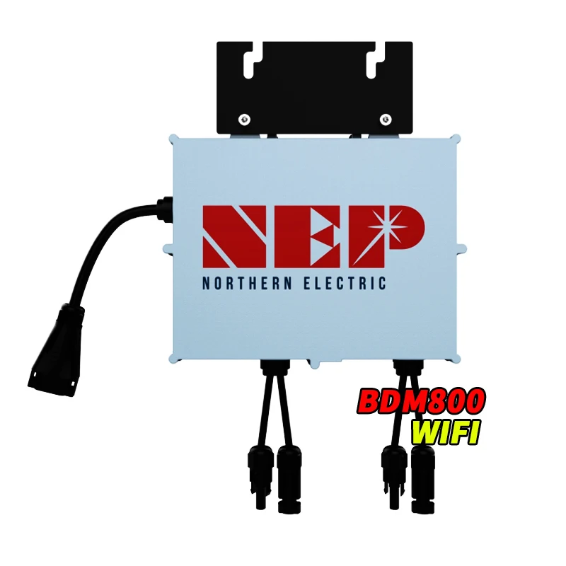 Ready Stock Wholesale Single Phase 2 Mppt 800w Grid Tie Nep Solar Micro Inverter Mikro wechselrichter