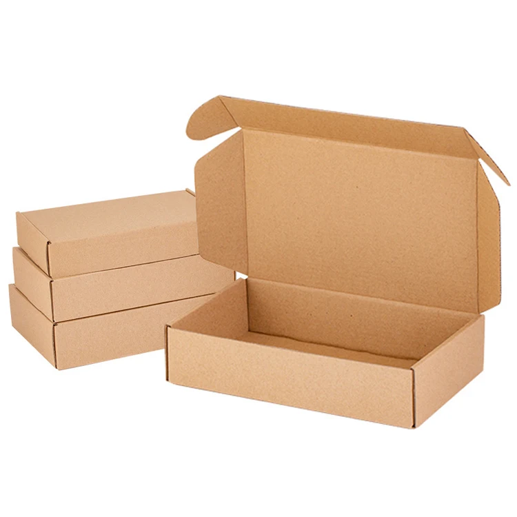 in stock RTS cardboard packaging mailing moving small shipping boxes corrugated box