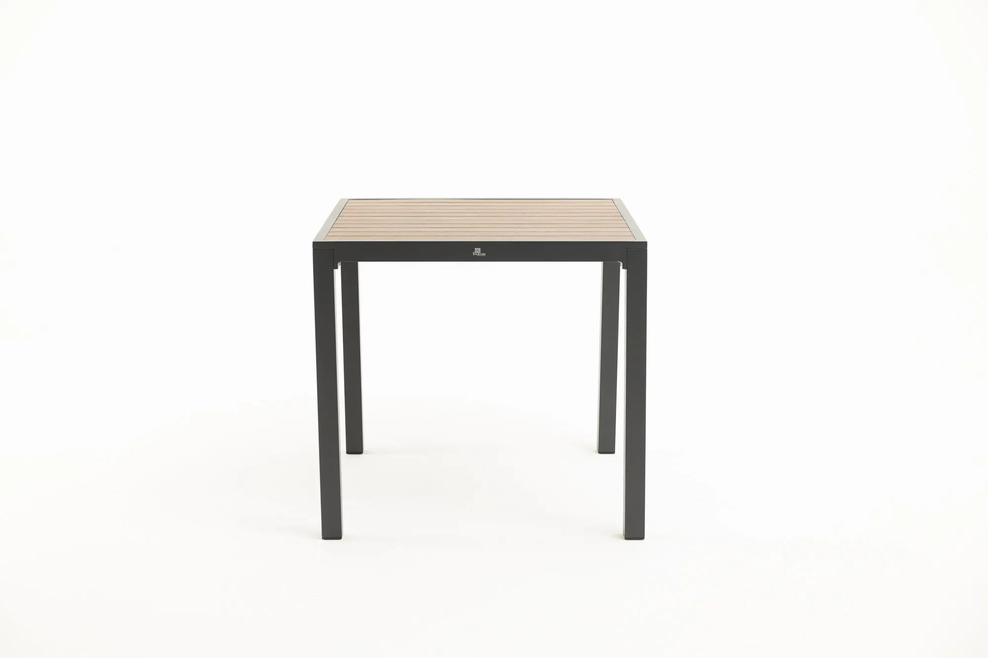 5 Piece Outdoor Dining Set Square Dining Table Set With Textilene Dining Armchair