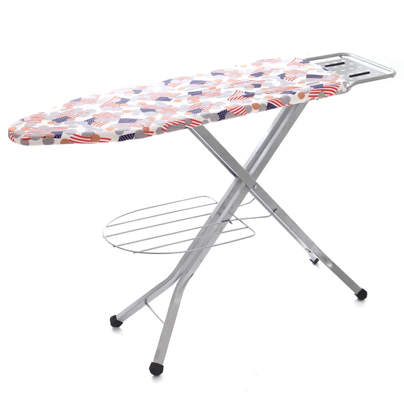 Scorch Resistance Ironing Board Cover and Pad Resists Scorching and Staining with Elastic Edge Heavy Duty Thick Ironing Padding