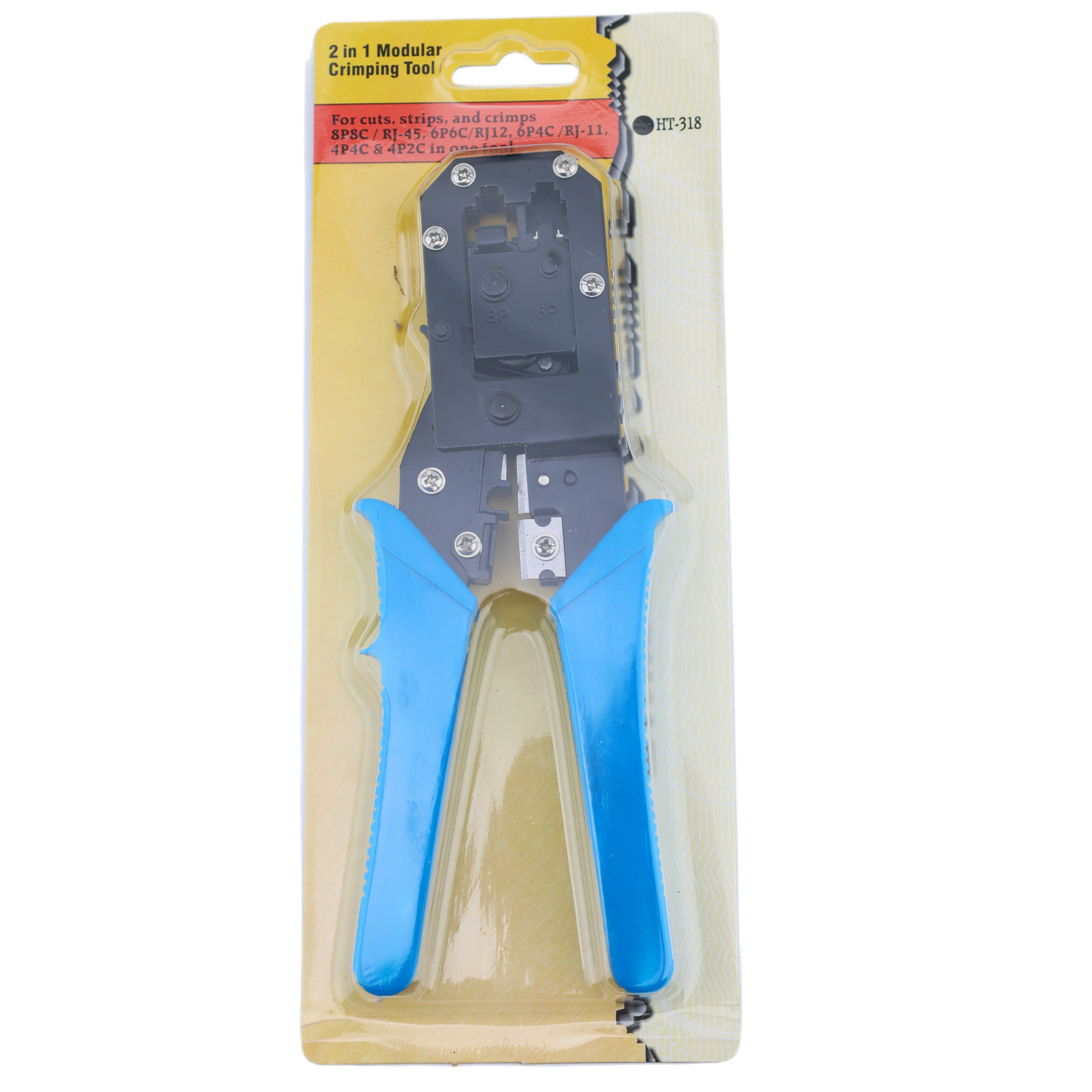 Multi Functional 6P 8P Network Press Cutting Pliers 2 in 1 modular crimping tool