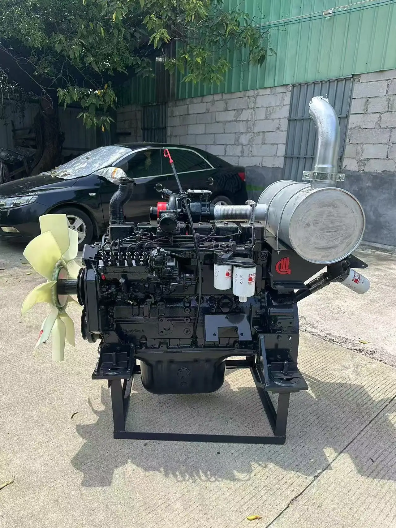 High Quality Single Diesel Generator Power Generator with Cylinder Engine 6BTAA5.9-G12  At Factory Sale