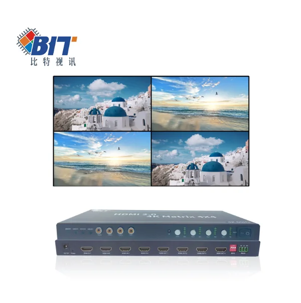  Горячая Распродажа HDCP2.2 без сжатия 4 канала видео микшер