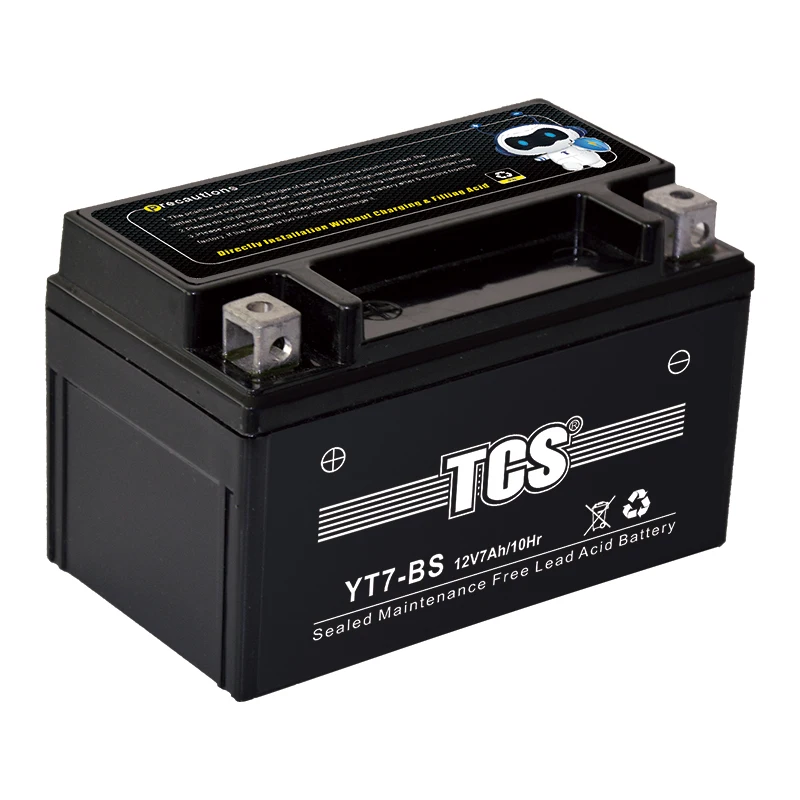 Mf Motorcycle Vrla Lead Acid Battery 12V 7Ah Cheapest Price Battery Moto