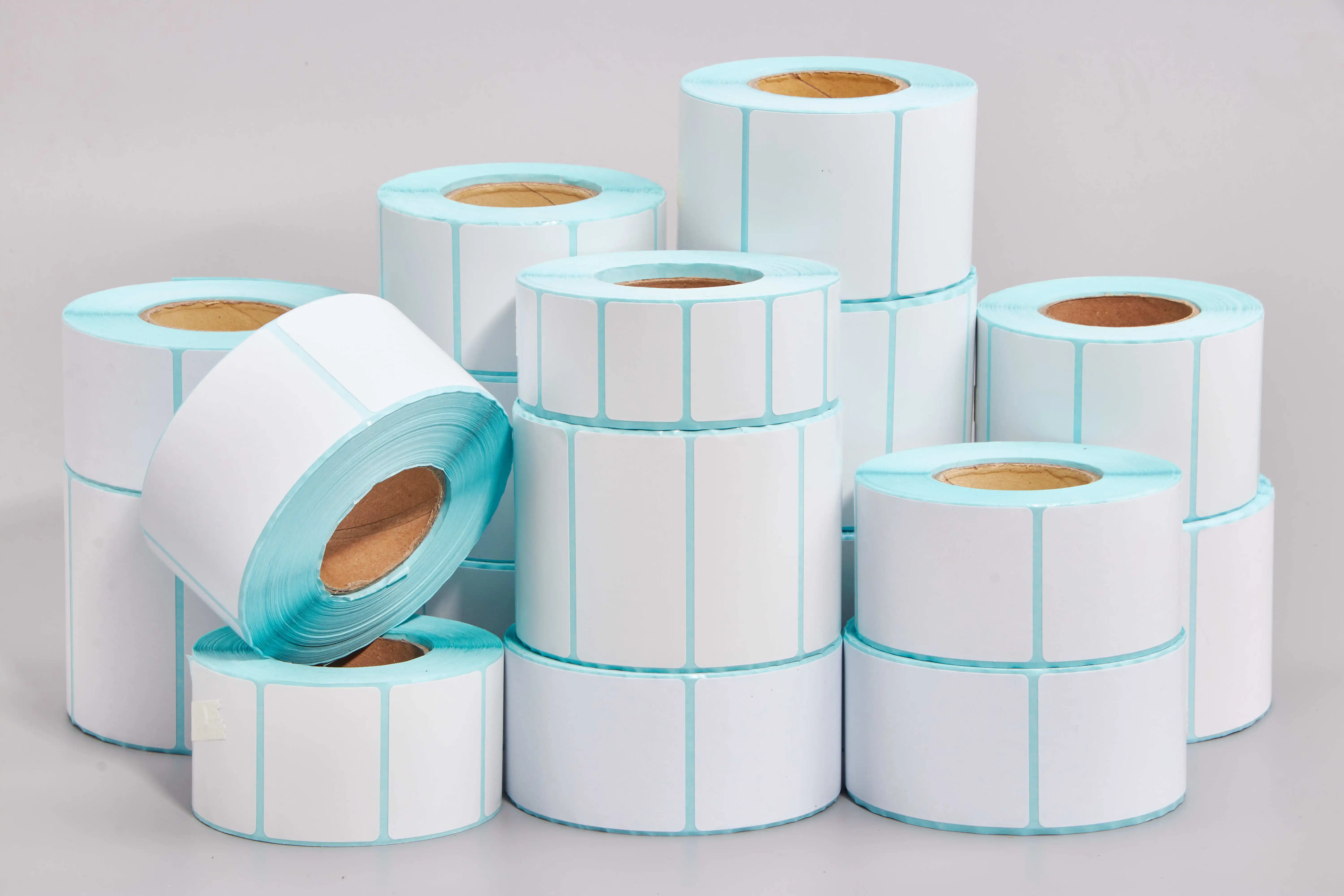 Paper Custom Size Shipping Labels  4*4 Direct Thermal Printing Labels Transport Packing Sticker