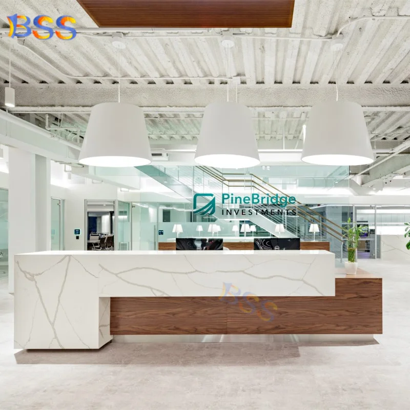 Пользовательский дизайн, искусственный кварц, рабочая зона приема