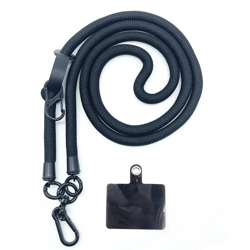 Hot Selling Adjustable Card Fiexed Mobile Phone Shell Neck Cord Safety Anti Loss Patch Card Straps Adjustable Crossbody Lanyard