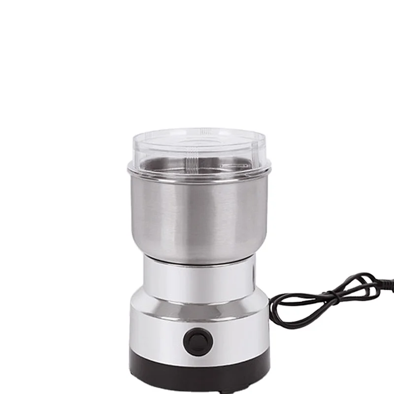 300ml  Baby Food Coffee Grinder Spice Pepper Grinder Grain Mill 2/4 Blades Mini Electric Grinder Household