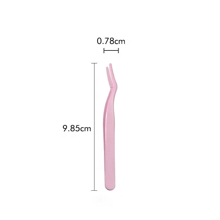 Wholesale Beauty Care Tools Makeup Eyebrow Tweezers Eyelash Extension Tip Useful Tweezers
