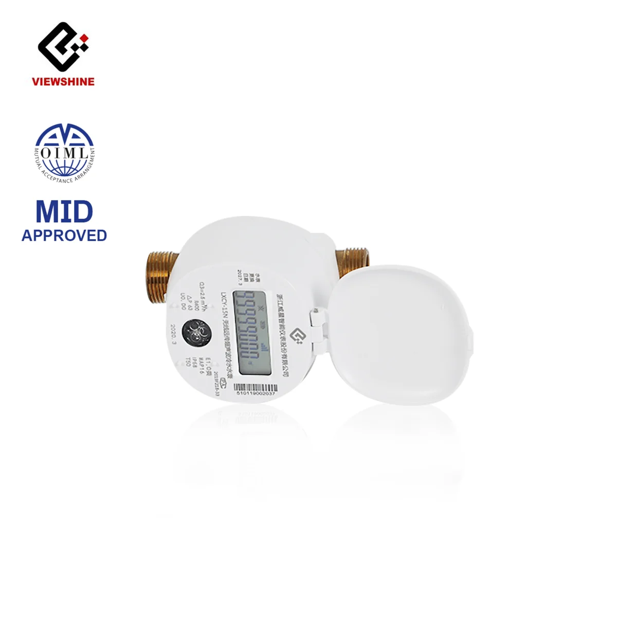 
OIML R49 LoRaWAN Residential Ultrasonic Smart Water Meter 