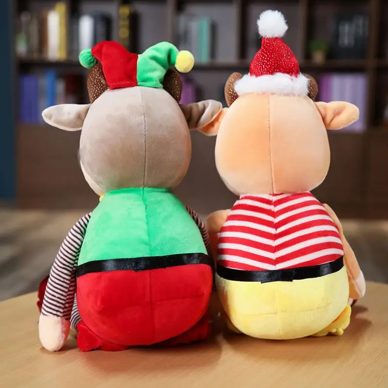 Лидер продаж 2022 мягкая плюшевая корова игрушка для детей рождественский подарок мягкое животное талисман игрушка-животное