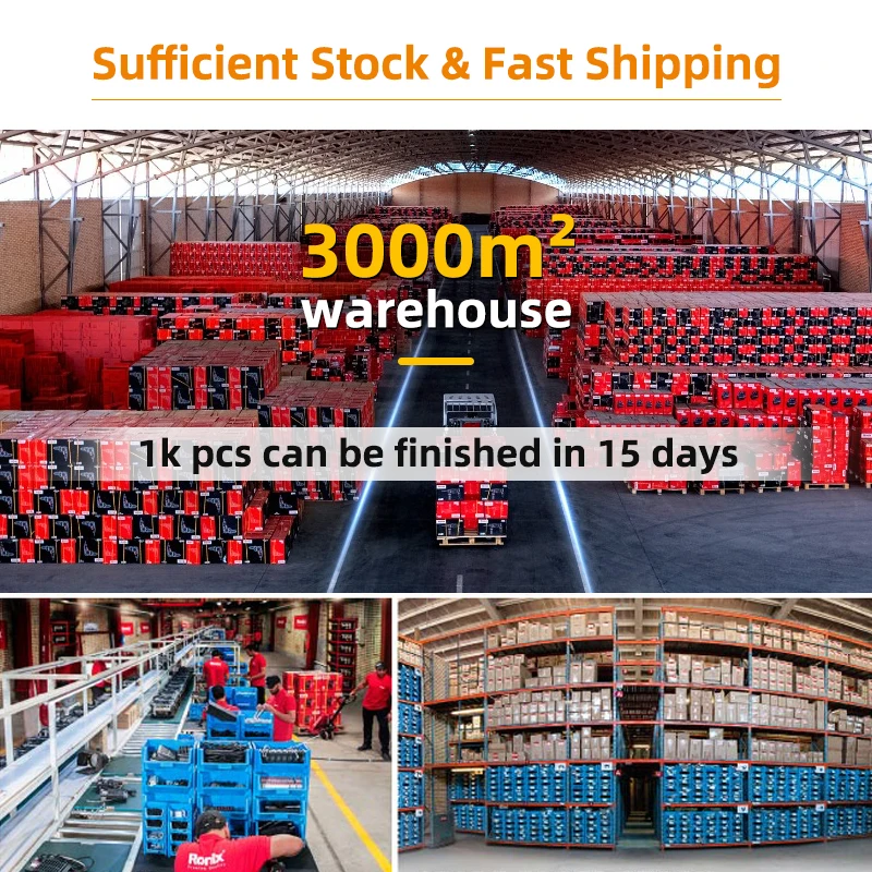 Ronix 1106 Top Quality Wholesale Price Rubber-covered Handle With 3-gear Adjustable Temperature Heat Gun